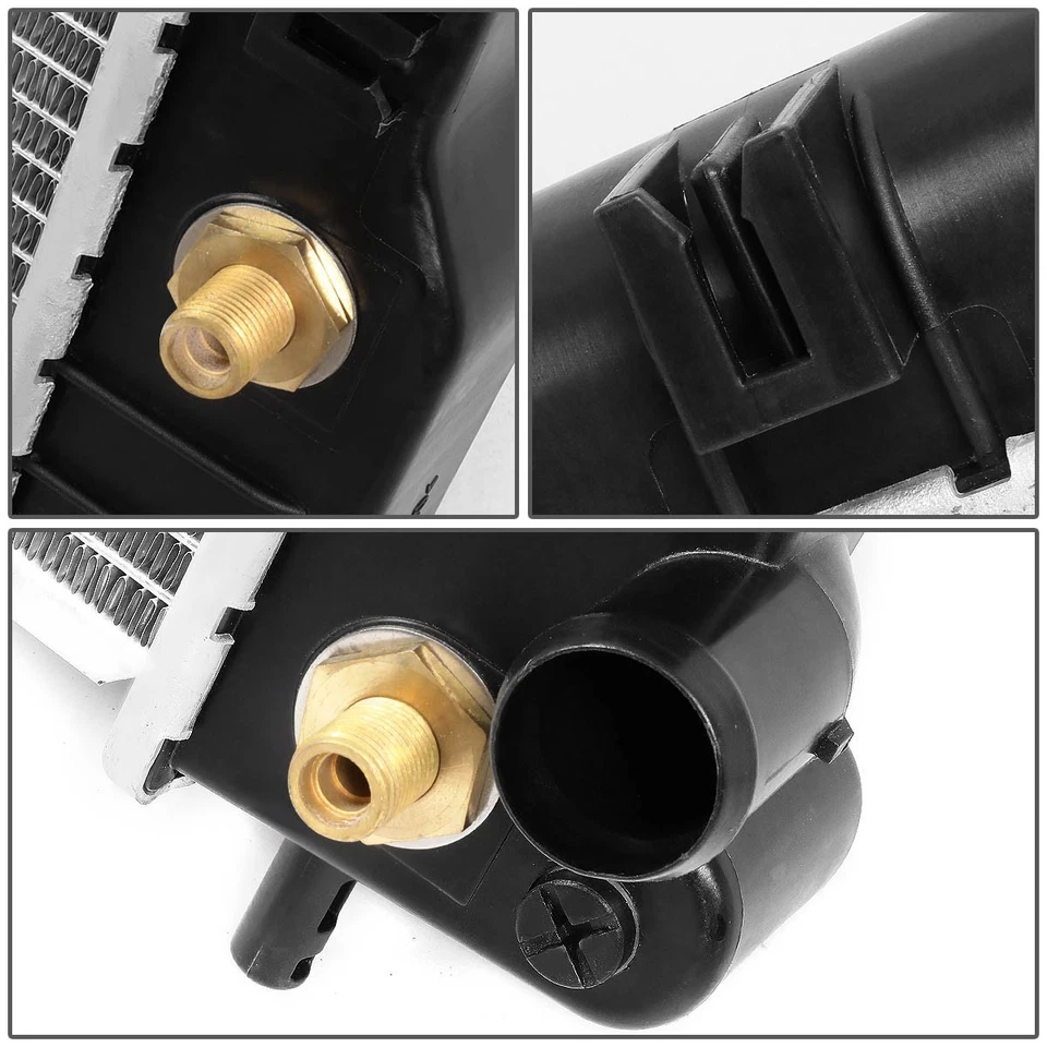 Radiador alumínio 1719 Ford Contour Mercury Mystique 2.0L 2.5L AT para 1995-2000 - Imagem 4 de 4