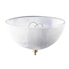 Westinghouse Dome Shape Clear Acrylic Lamp Clip On Shade 1 Pack