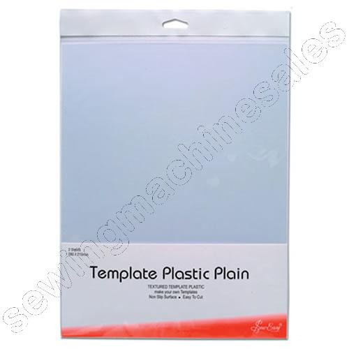 2 Sheets Clear Plastic Template