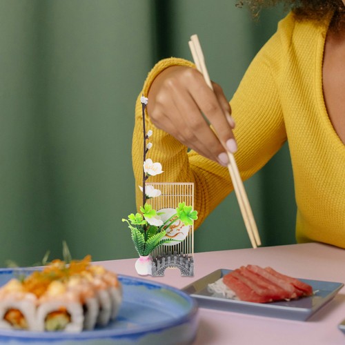 Salmone -Sashimi -Ornamenti Sushi-Ornamento Decorazione Piatto Sushi - Foto 7 di 12