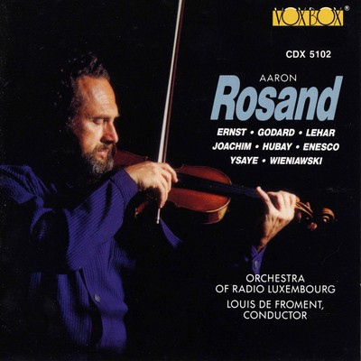 Aaron Rosand  - Plays Joachim, Hubay, Enesco, Lehar etc. VoxBox | CD
