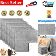 10 Pcs Guinea Pig Bedding - Soft Washable Fleece Liners for Small Pets, 11x12 In
