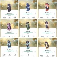 Pokémon - All form Shiny Furfrou - PTC - high stardust - Description