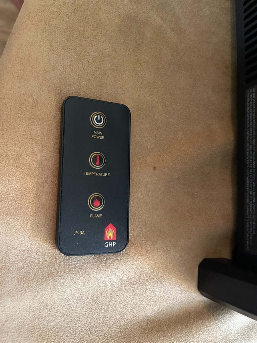 Pleasant Hearth LH-24 Fireplace Log Insert Electric Flame Heater Plug in  remote | eBay