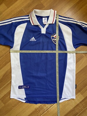 YUGOSLAVIA 2000 2001 HOME FOOTBAL SHIRT SOCCER JERSEY ADIDAS