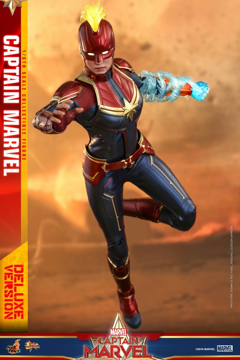 Hot Toys MMS 522 Captain Marvel Brie Larson 1/6 Action Figure