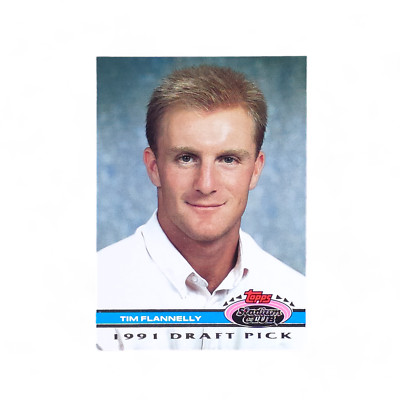 1991 Topps Stadium Club Skydome Tim Flannelly #50