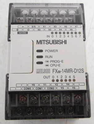 Mitsubishi Melsec FX0S-14MR-D12S Programmable Controller 12VDC 5W