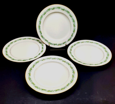 BARONET Eschenbach CHINA AUGUSTA SALAD PLATES - Set of 4 - Rare