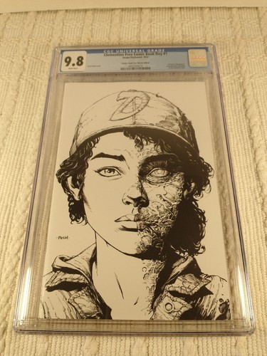 CGC 9.8 Clementine #1 B&W Free Comic Book Day Finch Virgin Variant Ltd 251