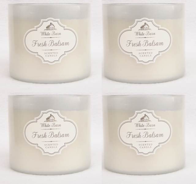 4 Bath & Body Works Fresh Balsam Large 3Wick Candle 14.5 oz eBay