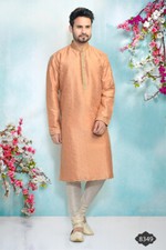 Indian Mens Designer Wedding Bollywood Party Wear Kurta Payjama Dress India