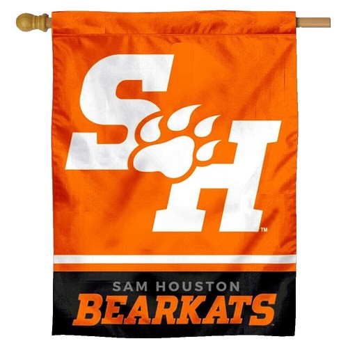 College Flags & Banners Co. Sam Houston State Bearkats Flag – 3ft X 5ft Outdoor Polyester With Grommets