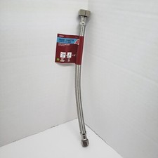 ACE Faucet Connector Stainless Steel Braided 3/8" x 1/2" x 12"    4334751