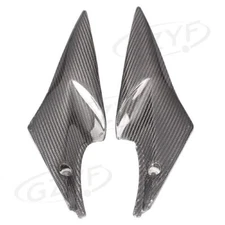 Tank Side Cover Panel Faring Carbon Fiber Fit Suzuki GSXR600 750 2006-07 K6 2pcs