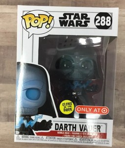 funko pop darth vader electrocuted glow in the dark