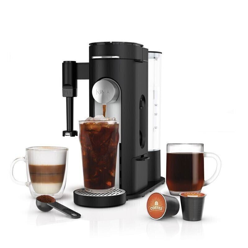Ninja - Pods & Grounds Specialty Single-Serve Iced Coffee Maker, K