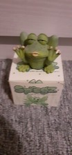 Vintage Sprogz - Holland Studio Craft - SG007 French Kiss - Frog Figur Boxed 