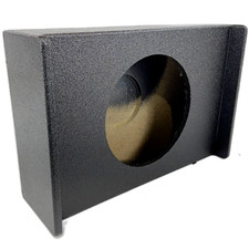 BASS 10 Inch Sealed Shallow Truck Subwoofer Box Enclosure  Down Fire Slim 10"