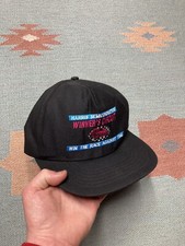 Vintage SnapBack hat cap Harris semiconductor race nascar USA made