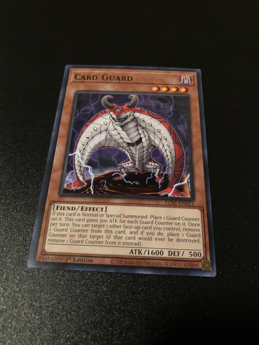 yugioh card guard Dragonic From the Ancient Prophecy set Yugioh! Card Guard - EGS1-EN011