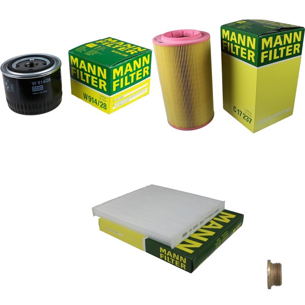 Mann-Filter Inspektionspaket Filterset FüR Fiat Ducato Kasten 130 Multijet 2.3-image