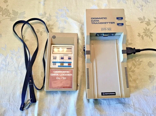 Mitutoyo DL-10 Data Logger, Mitutoyo DT-10 Data Transmitter