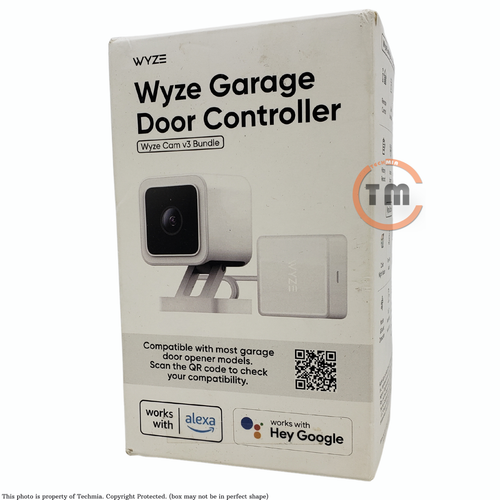 Wyze Smart Garage Door Opener, View & Control 1080P HD Video Camera
