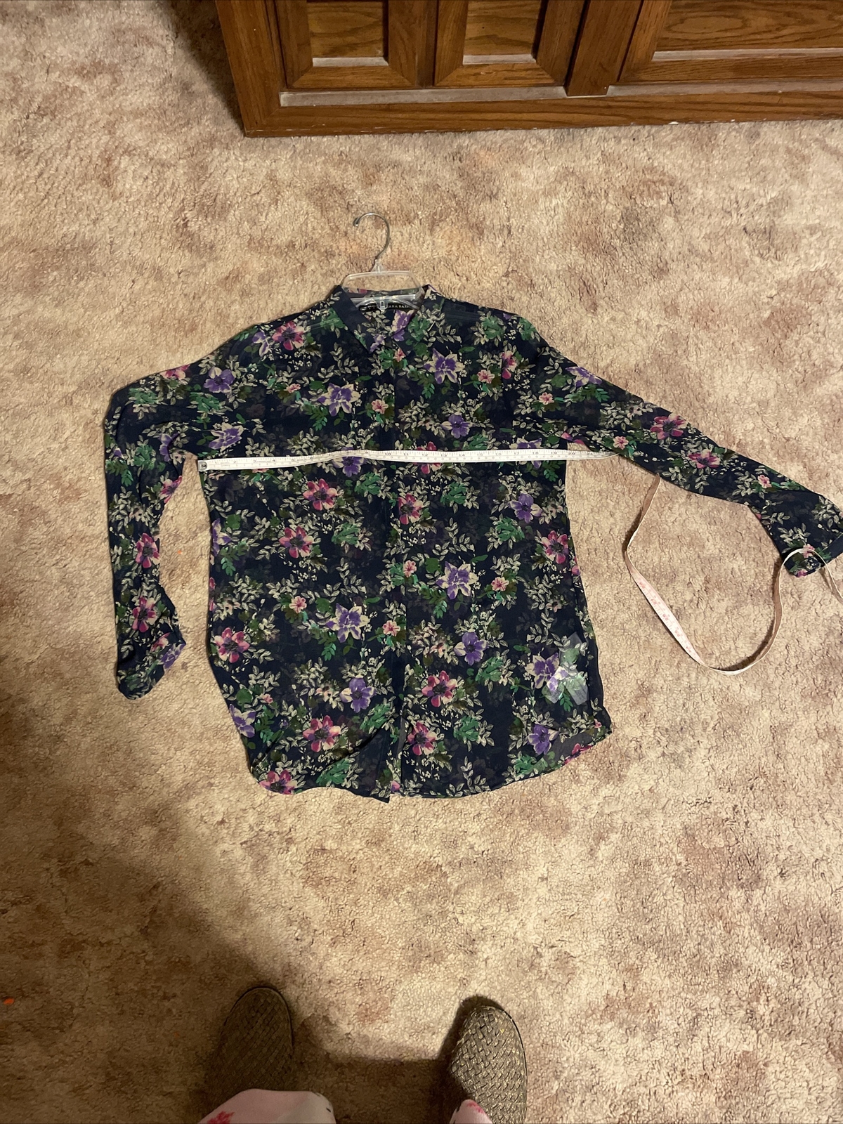 Womens Zara Basic top size small - image 6