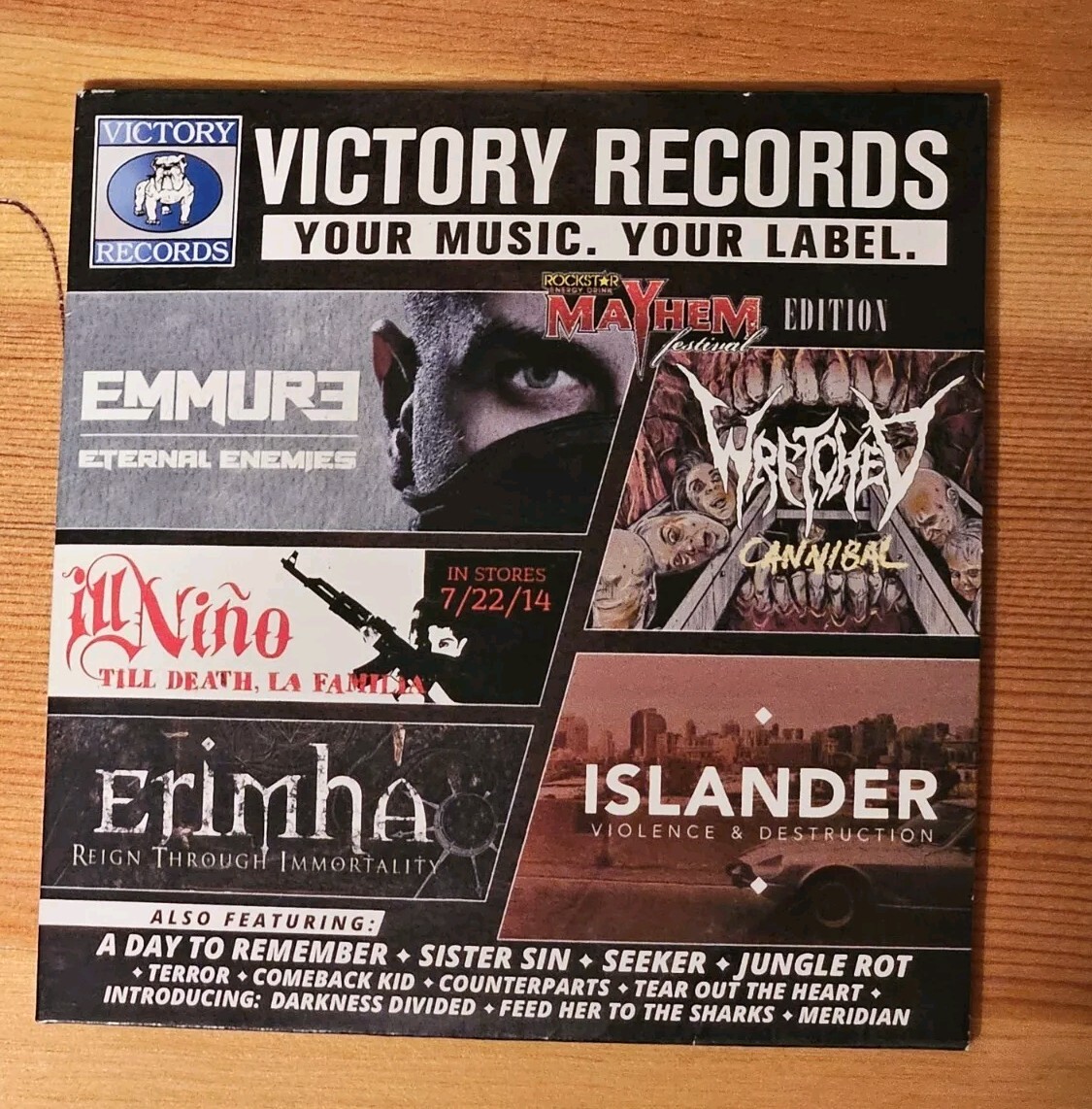 Two Victory Records Sampler CDs | eBay