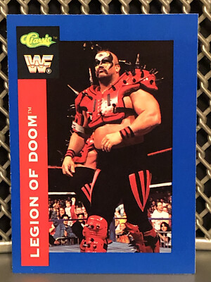 1991 Classic Road Warriors Animal Wrestling Card #12 WWE WWF