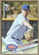 2017 Topps Chrome Rob Zastryzny Rookie Chicago Cubs #89 MLB Baseball