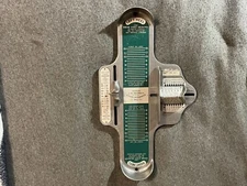 Vintage Genuine BRANNOCK DEVICE WOMEN Foot Shoe Size MEASUREMENT SIZER