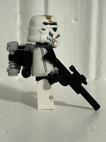 LEGO STAR WARS Sandtrooper Minifigure Set 9490 Backpack Pauldron GREAT CONDITION