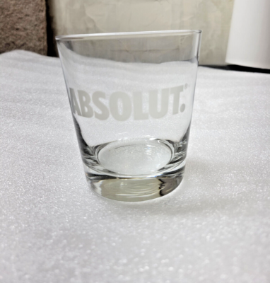 Absolut Vodka Tumbler Rocks Cocktail Glass | eBay