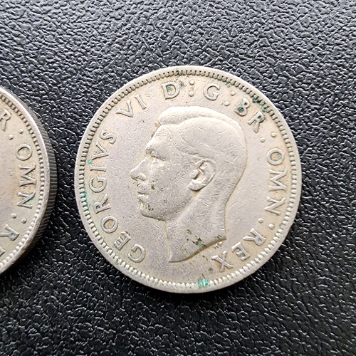 1948 Great Britain Florin (Two Shillings) Copper-Nickel Coin KM#865 - Picture 6 of 6