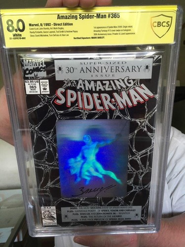 Amazing Spider-Man 365 - CBCS 8.0 - Signed By Mark Bagley !!!!!