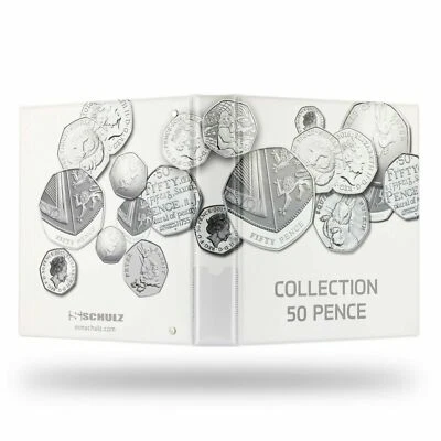 New ProSCHULZ Collection-2021 COIN ALBUM Strong Professional // 200 Coins - 50p