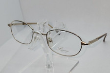 SUCCESS SS-252 MEN'S METAL EYEGLASSES 49-20-145 YELLOW GOLD WITH SOFT CASE