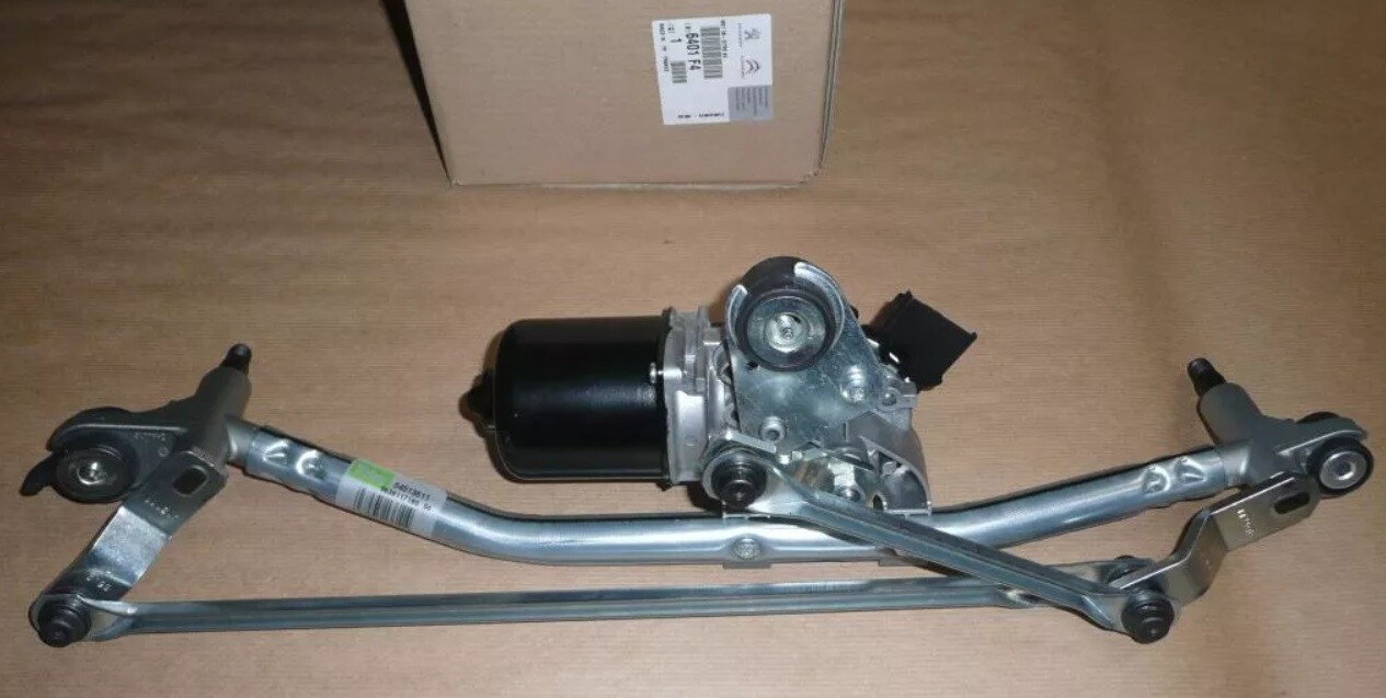 Mécanisme d'essuie-glace avant avec moteur Citroën C2 C3 tringlerie 6401.F4