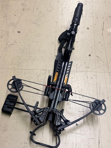 MINT Bear X Saga 370 Crossbow w/ scope, quiver, sling Xbow Package Hunting