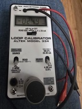Altek Model 334 4 20 mA Loop Calibrator Industrial Process Calibrator