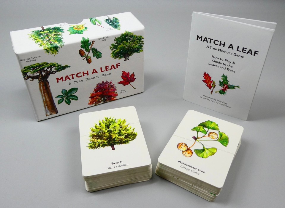 Match A Leaf Tree Memory Game - Ages 6+ - Complete Board Game ...