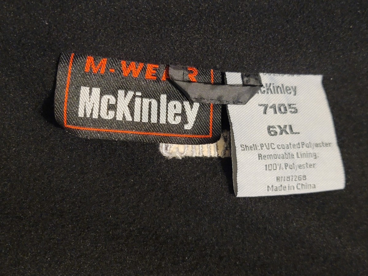 McKinley M-Wear Ski Jacket Outerwear Hood 2-in 1 Zip-out Fleece