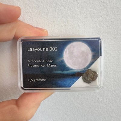Meteorit Mondachondrit Mond Laayoune 002 0,5g