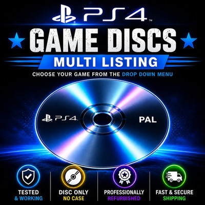 Sony Playstation 4 (PS4) Nur Disc Videospiele - Mehrfachkauf Angebot möglich
