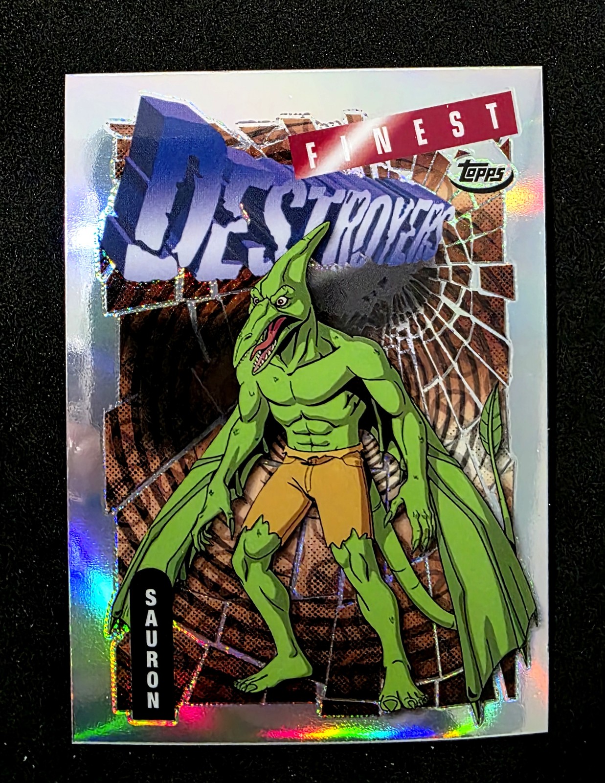 2025 Topps Finest X-Men '97 #48 Sauron Men '97 - Refractor