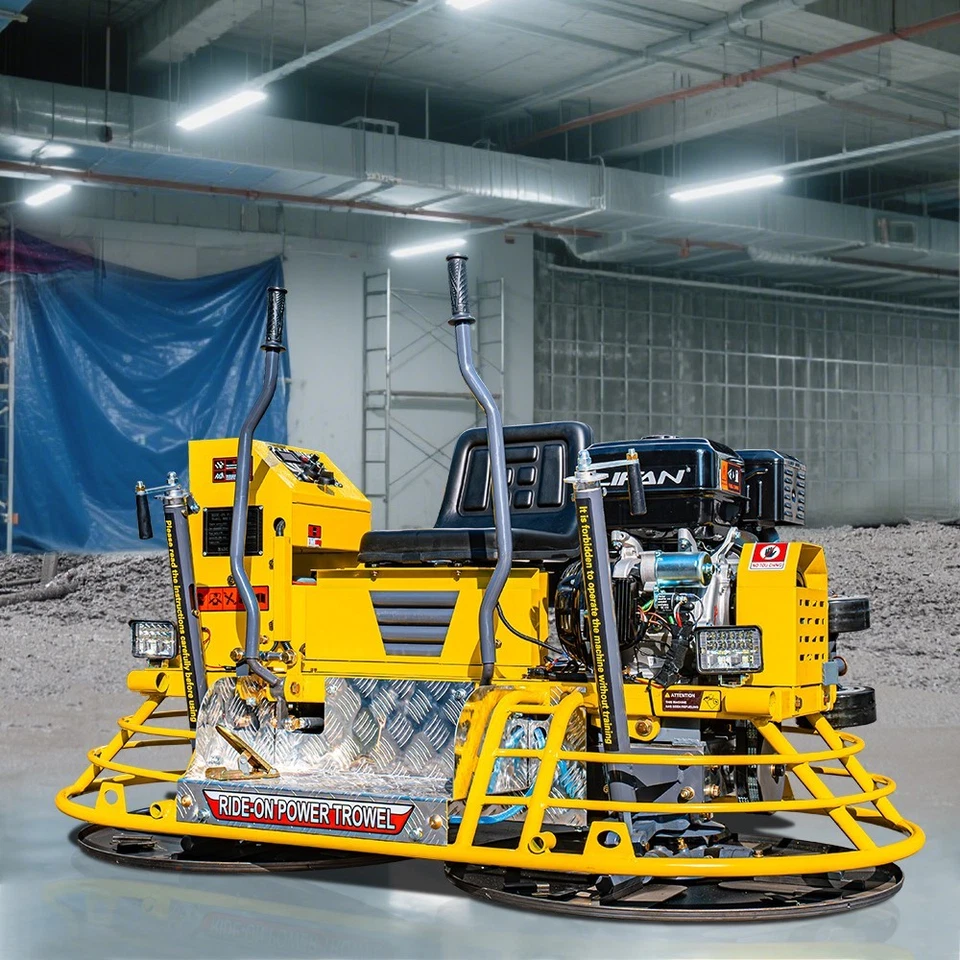 Máquina de paleta de hormigón 13 hp acabado de superficie de carretera motor de gasolina EPA en Nueva Jersey Foto 3 de 4