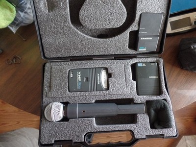 SAMSON VHF Wireless Systems:  Items VM1, SH-2, VT3L, MR-1 - PARTS/UNTESTED