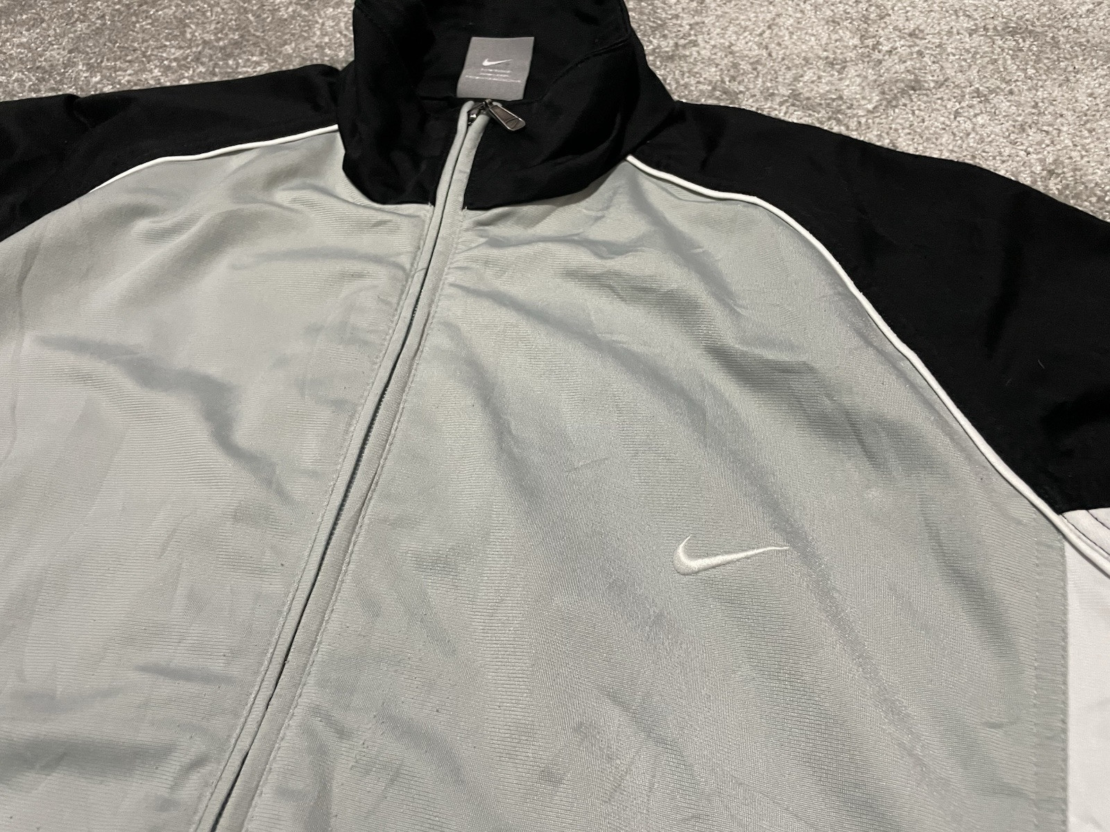 SACAI X NIKE Giacca a vento Nike Track full zip y2k retrò taglia large XL